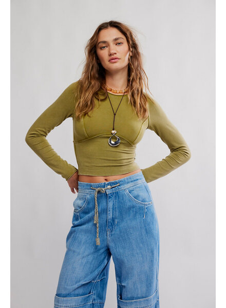 Free People Protagonist Long Sleeve | Olive