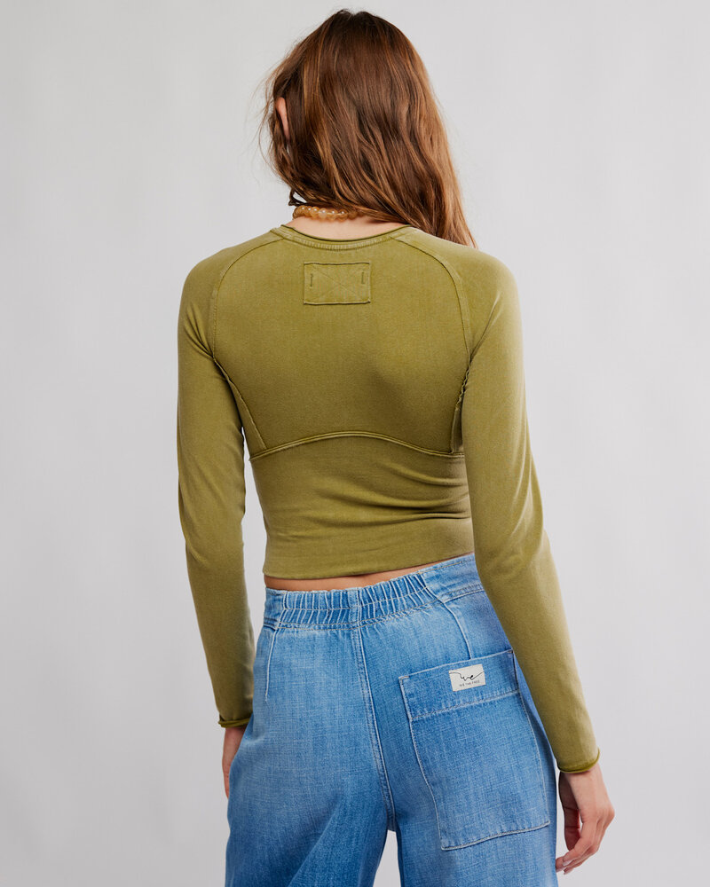 Free People Protagonist Long Sleeve | Olive