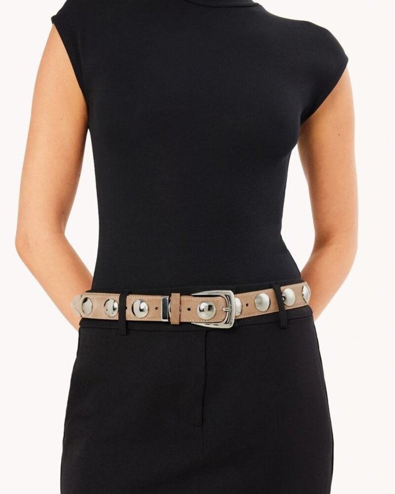 Bailey Belt | Fawn Suede