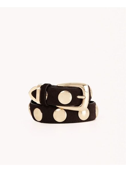 Bailey Belt | Cocoa Suede