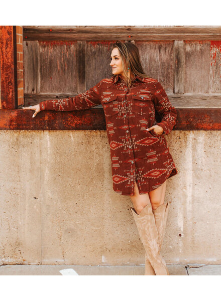 Lannah Quilted Button Down Shacket