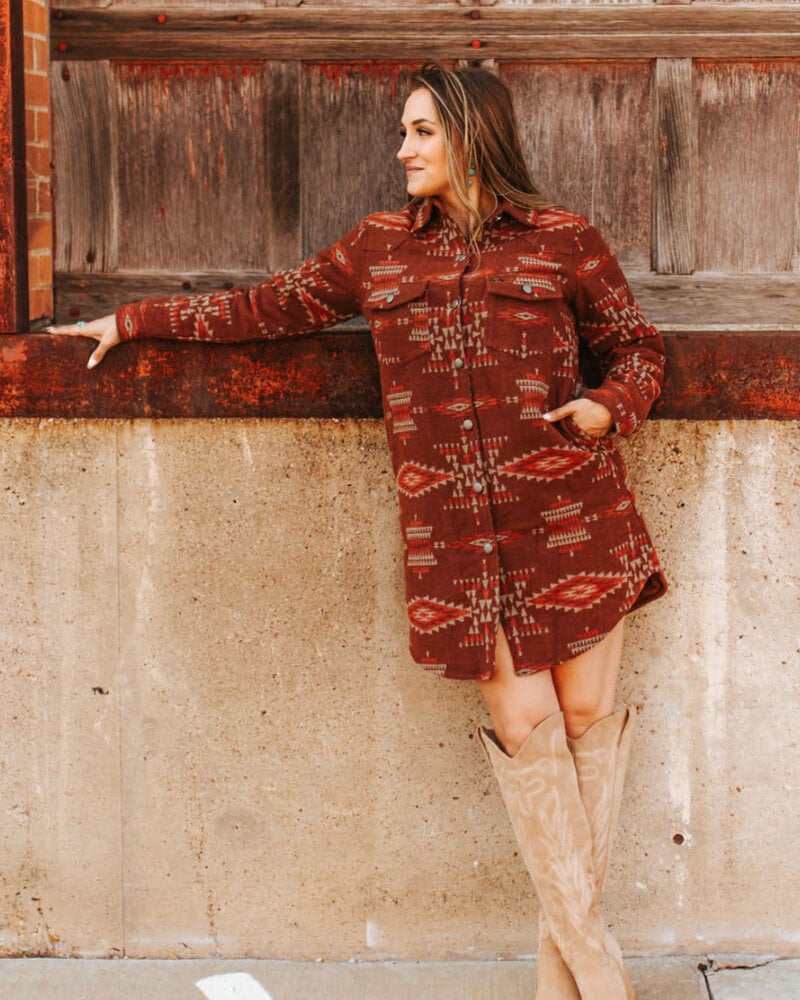 Lannah Quilted Button Down Shacket