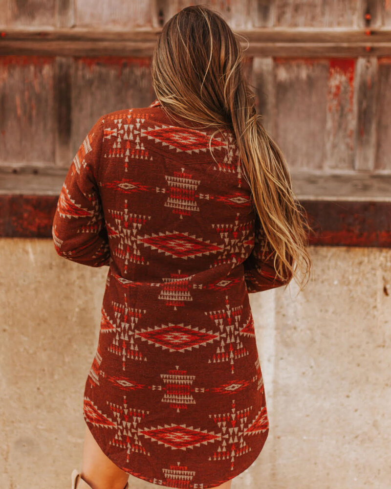 Lannah Quilted Button Down Shacket