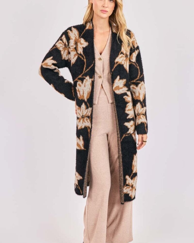 Emory Floral Duster Cardi