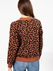 Smash + Tess Leopard Cardigan | Rust