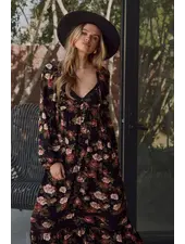 Salt Water Lux Tammie Multicolored Maxi Dress