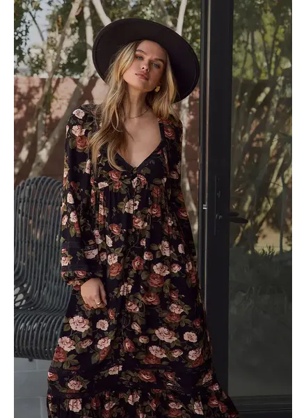 Salt Water Lux Tammie Multicolored Maxi Dress