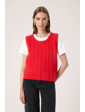 Vespera Waistcoat | Red