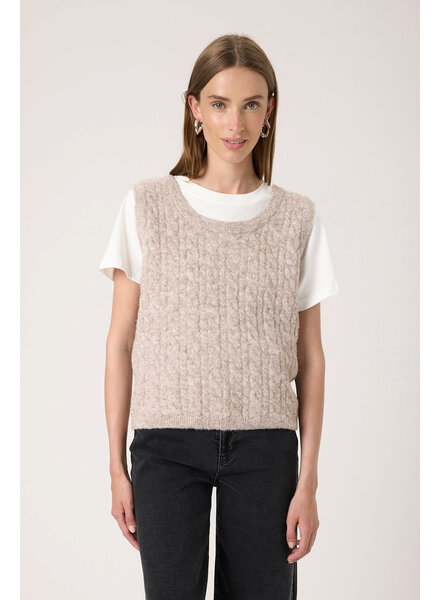 Vespera Waistcoat | Taupe