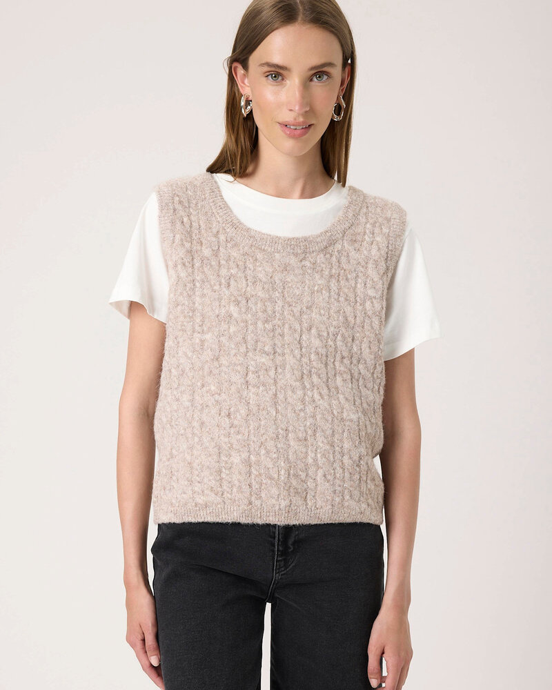 Vespera Waistcoat | Taupe