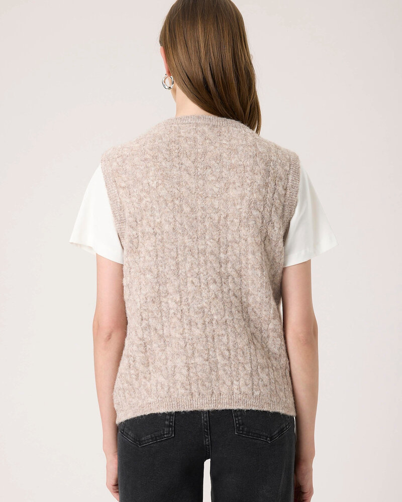 Vespera Waistcoat | Taupe