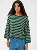 Spina Boxy Pullover Cropped | Green