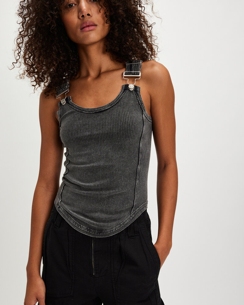 Free People Jamie Buckle Tank | Black