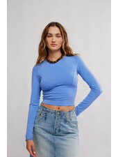 Free People Protagonist Long Sleeve | Blue