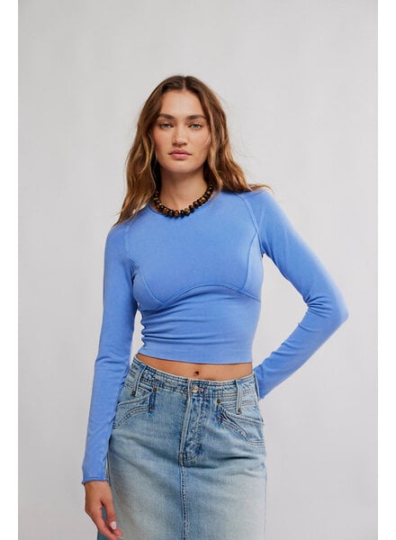 Free People Protagonist Long Sleeve | Blue