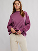 Free People Palm Spring Turtleneck Pullover | Damson