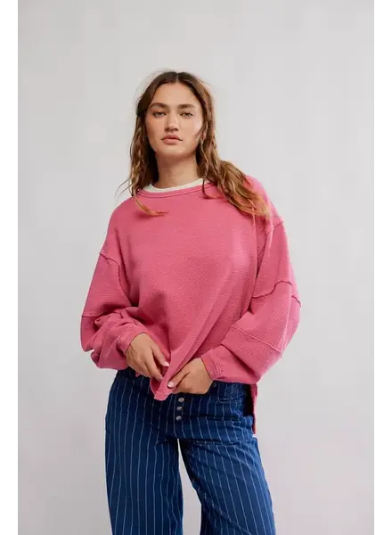 Free People Total Eclipse Tee | Hibiscus