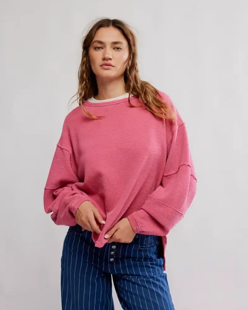 Free People Total Eclipse Tee | Hibiscus