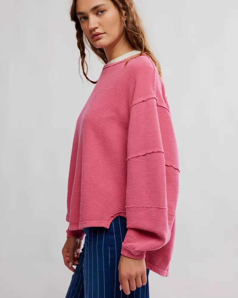 Free People Total Eclipse Tee | Hibiscus