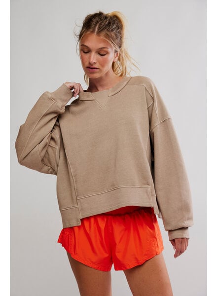 Free People Intercept Pullover | Sand