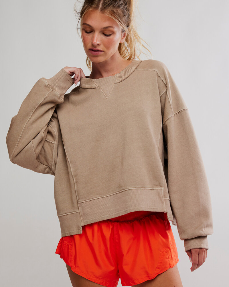 Free People Intercept Pullover | Sand