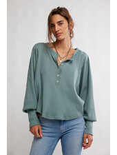 Free People Quinn Knit Thermal | Jade Ash
