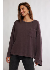 Free People Dawson Pocket Thermal | Chocolate