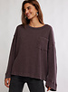 Free People Dawson Pocket Thermal | Chocolate