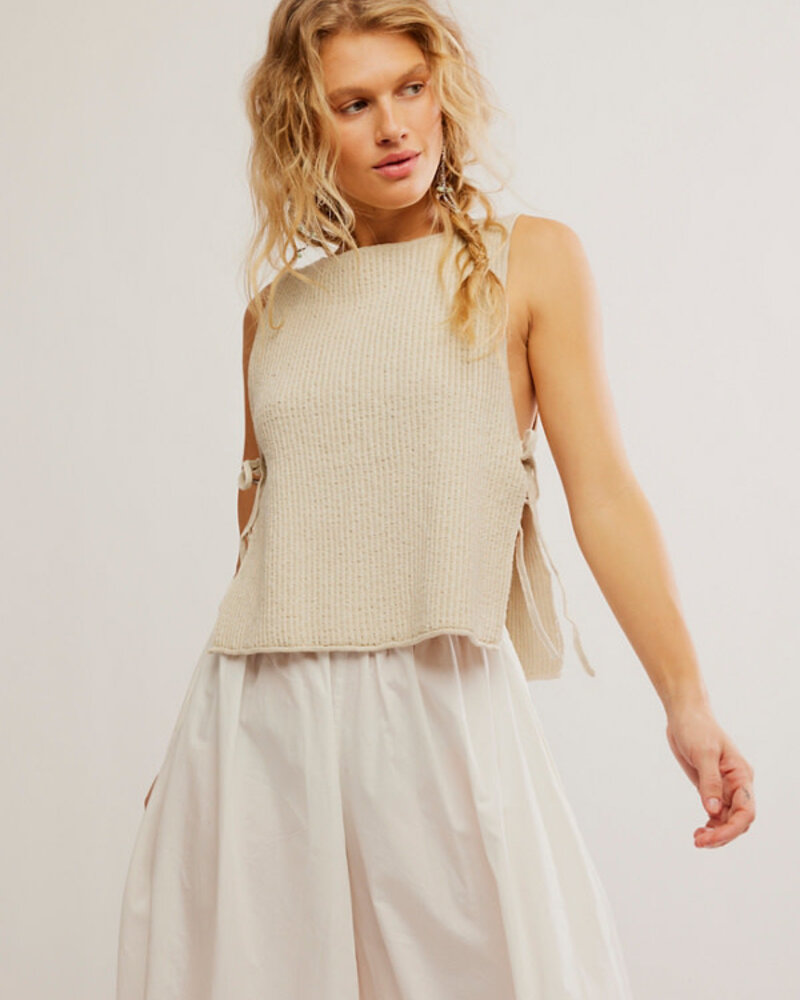 Free People Lizzie Sweater Top | Sand