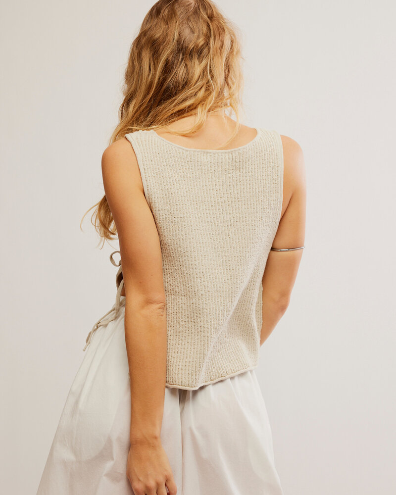 Free People Lizzie Sweater Top | Sand