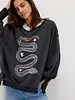 Free People Graphic Camden Pullover | Snake