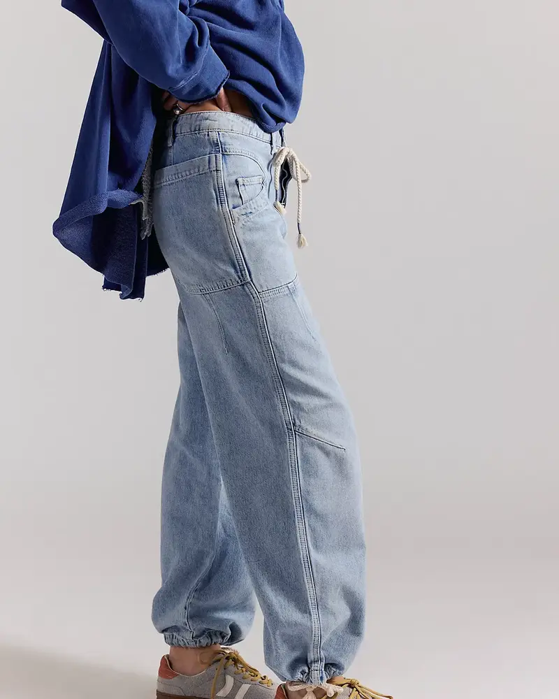Free People Love Language Pull-On Jeans