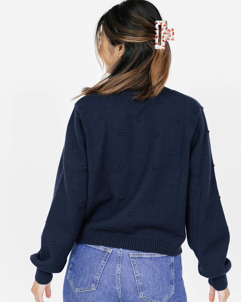 Smash + Tess Dot Cardigan | Navy