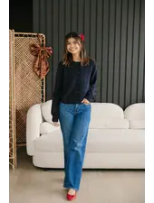 Smash + Tess Dot Cardigan | Navy