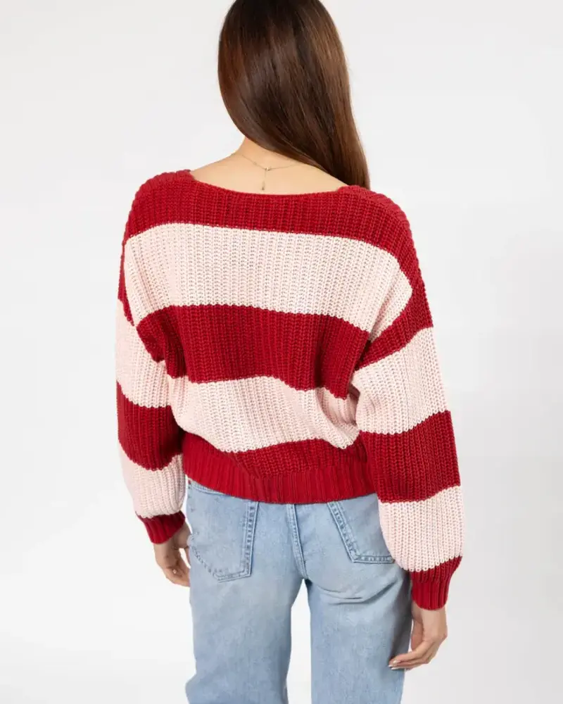 Smash + Tess Gracie Bow Tie Cardigan | Pink