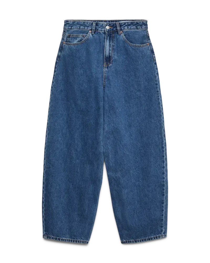 Vero Moda Billie High Rise Barrel Jean | 32 Inseam