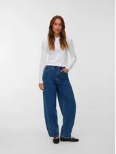 Vero Moda Billie High Rise Barrel Jean | 32 Inseam