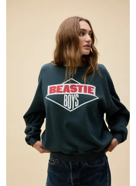 Beastie Boys Oversized Crew Sweatshirt