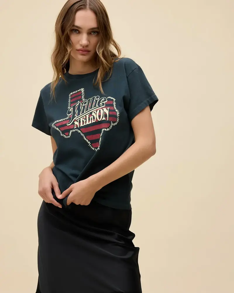 Willie Nelson Texas Stripe Tee