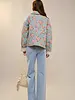 Dana Flower Print Quilted Jacket