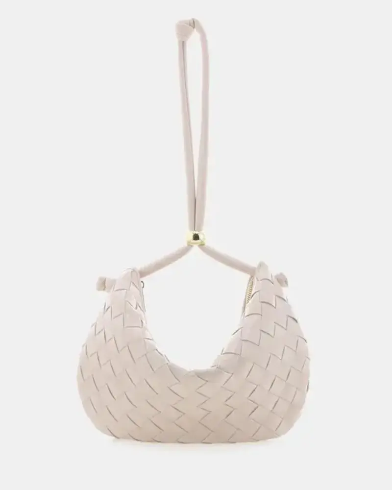 The Kacey Handle Bag | Pearl