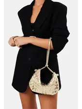 The Kacey Handle Bag | Gold