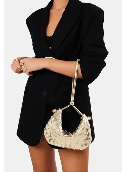 The Kacey Handle Bag | Gold