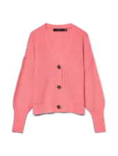 Vero Moda Lea V-Neck Cuff Cardigan | Coral