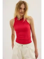 Free People So Soft Seamless Modal Tank | Red