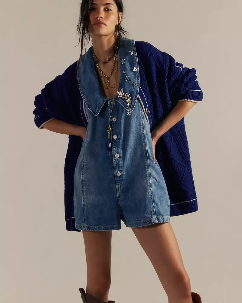 Free People Dover Playsuit | Candy