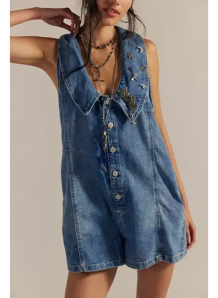 Free People Dover Playsuit | Candy