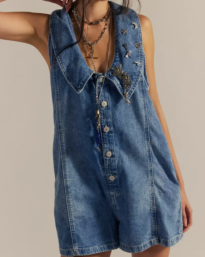 Free People Dover Playsuit | Candy