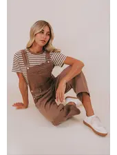 Free People Deep Trance Overalls | Brown