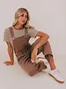 Free People Deep Trance Overalls | Brown